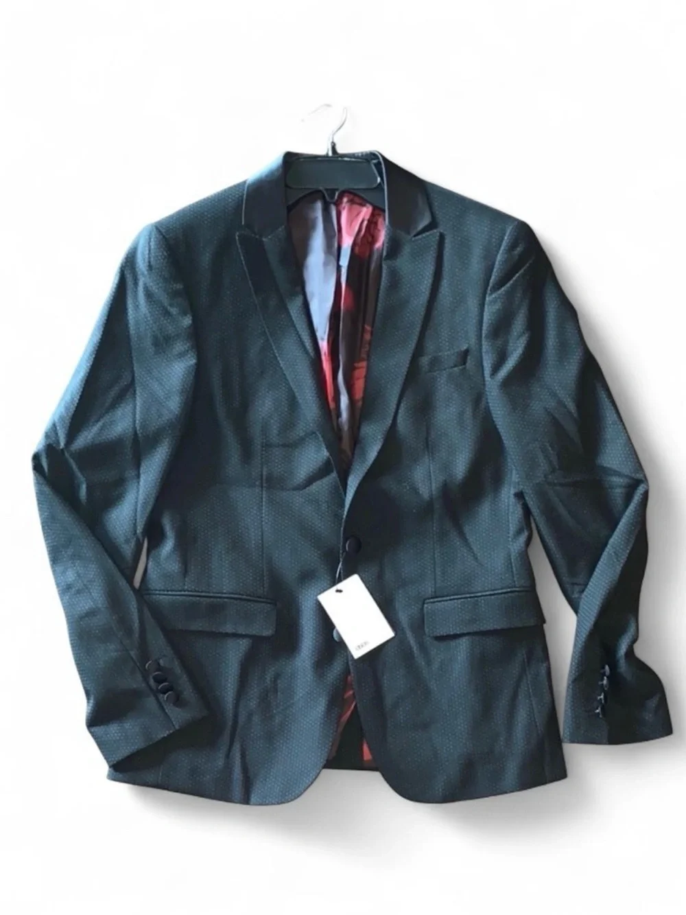 Asos New Black Blazer Size 38R Small Evening Old Money Formal Business Staple